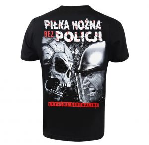 Tričko "Piłka nożna bez policji"